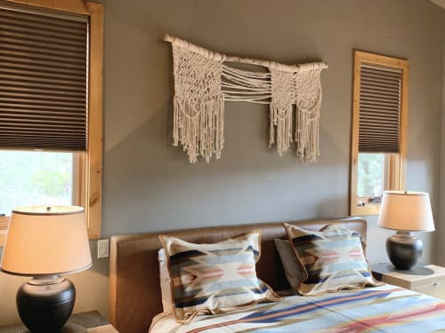 HOPE | Abstract Macrame Wall Hanging | Wall Hangings by Ana Salazar Atelier