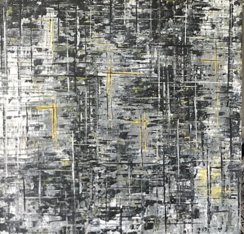 Crossroads | Oil And Acrylic Painting in Paintings by KARDIMAGO