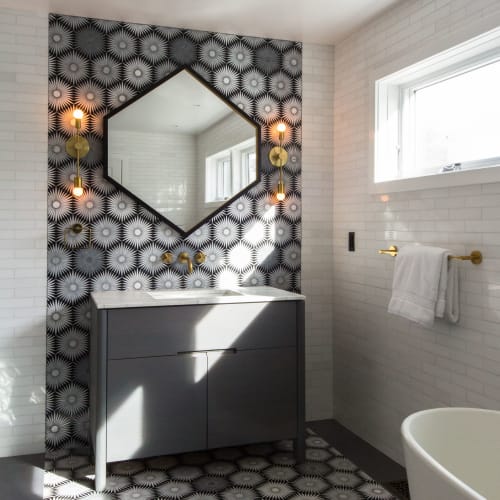 HEX Mirror | Decorative Objects by Alex Drew & No One