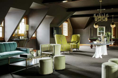 The Member Lounge at Natirar | Interior Design by Jennifer Connell Design