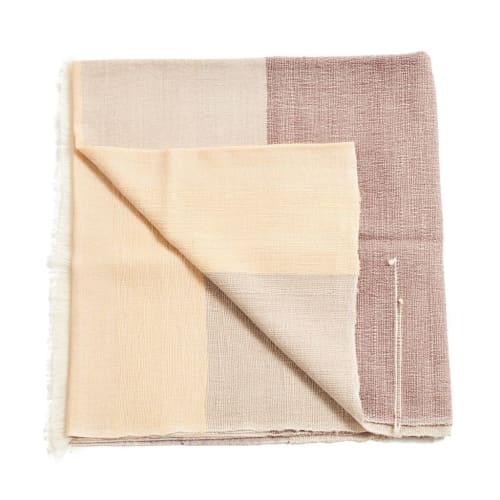 Cino Handloom Throw | Linens & Bedding by Studio Variously