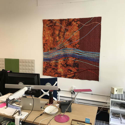 Custom Quilt | Wall Hangings by Joe Cunningham | Pod Office in San Francisco