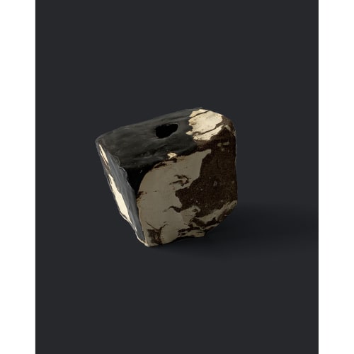 Black Mountain Nerikomi Vase 1 Sculpture | Vases & Vessels by AKIKO TSUJI