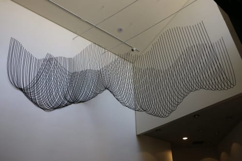 Catenary Galaxy (Iteration 2) | Sculptures by Katy Ann Gilmore | Azusa Pacific University in Azusa