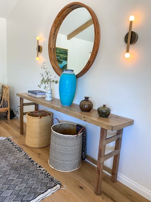 Reclaimed Pine Console | Console Table in Tables by Carved Coast
