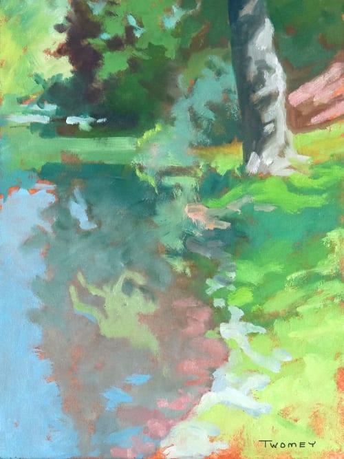 The Lake Edge | Paintings by Catherine Twomey