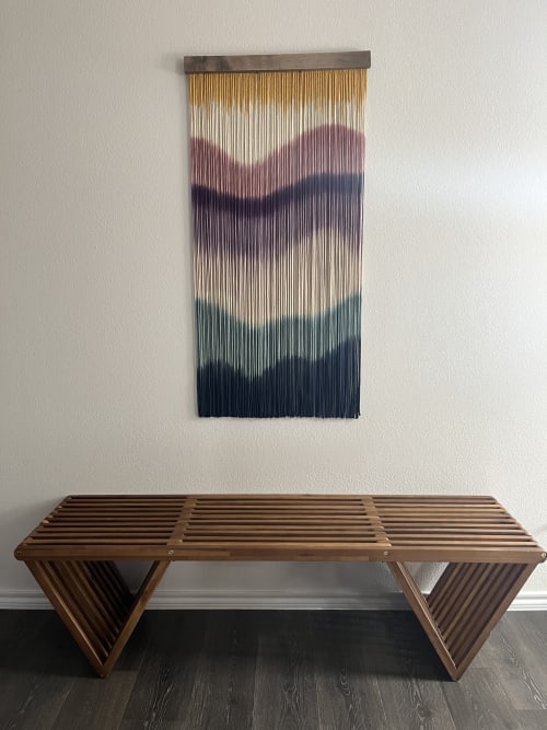 Grooves II | Macrame Wall Hanging in Wall Hangings by Jay Durán @ J. Durán Art + Home
