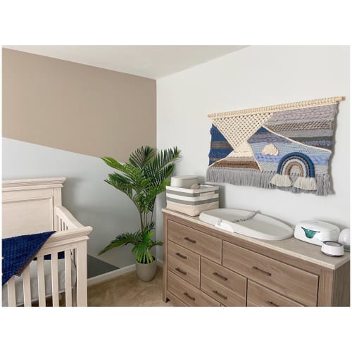 Baby Boy | Macrame Wall Hanging in Wall Hangings by Oak & Vine