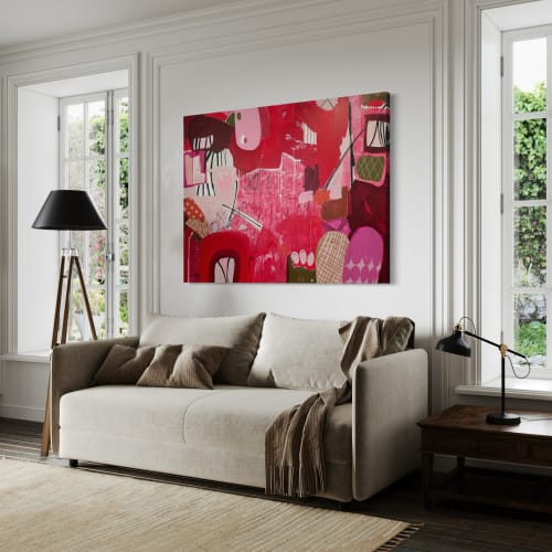 Miss Scarlett | Paintings by Sarah Finucane