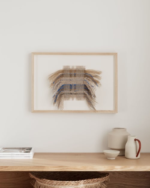 Balcony - I | Tapestry in Wall Hangings by Woven Form