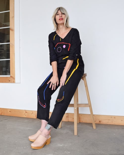 Abbreviation jumpsuit | Apparel & Accessories by ALEX STEELE | Makers WorkSpace in Berkeley