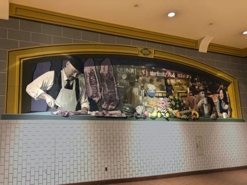 Philadelphia Microcosm | Murals by Jonathan Laidacker | Jefferson Station in Philadelphia