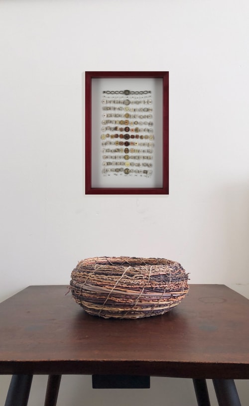 Watchband Tapestry - Time Crossing | Wall Hangings by Rachel Leibman