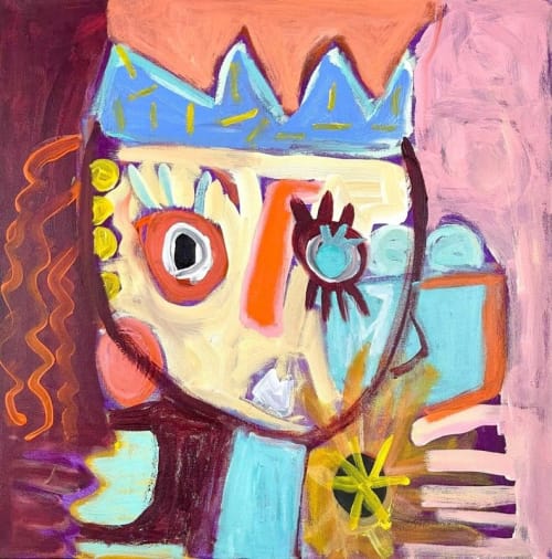 I'll Carry You | Sold | Oil And Acrylic Painting in Paintings by Aleea Jaques