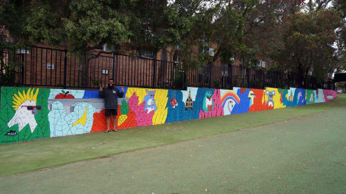 Annandale North Public School mural | Murals by Mulga | Annandale North Public School in Annandale