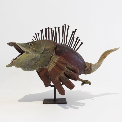 "Yes Please & Thank You" - assemblage | Sculptures by Mishmash