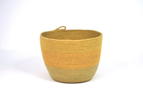 Dyed Amber Bucket | Vase in Vases & Vessels by MOkun