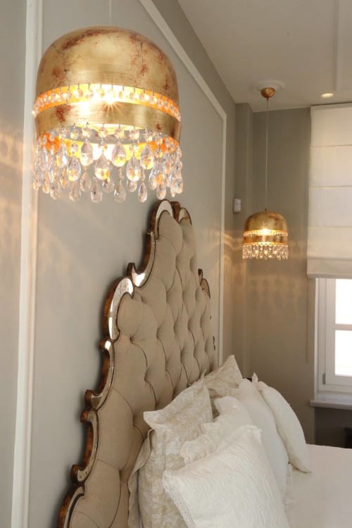 "Pharaoh Large" | Sconces by F+M FOS - Anna Maria Fragiskos Bitros | Villa Vaporetto in Ermoupoli