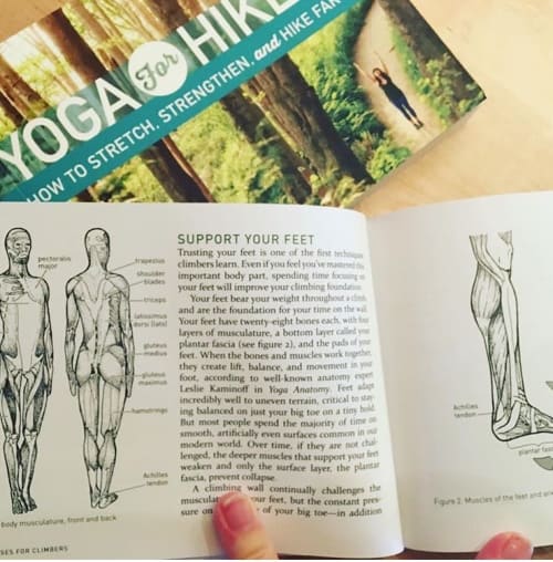 Mountaineer's Publishing Illustration, Yoga for Hikers | Art & Wall Decor by Anna-Lisa Notter | Mountaineers Books in Seattle