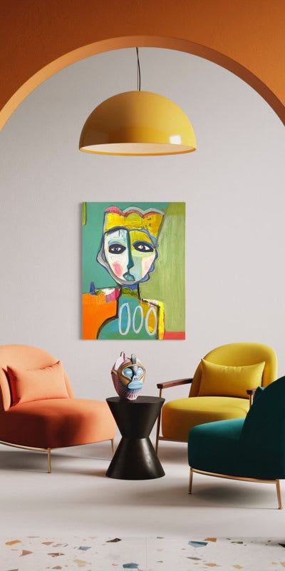 Shenanigans | Sold | Mixed Media in Paintings by Aleea Jaques