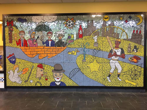 PA Turnpike mosaic mural | Public Mosaics by Laura Jean Mclaughlin