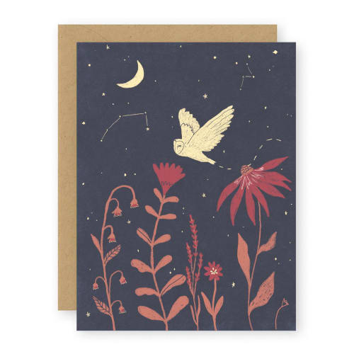 Night Owl Card | Gift Cards by Elana Gabrielle