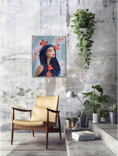 Serena | Paintings by Elena Parau