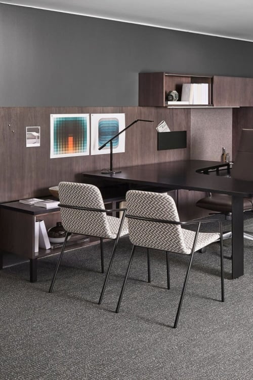 Color Space 26: Deep Teal | Prints by Jessica Poundstone | Gunlocke in Chicago