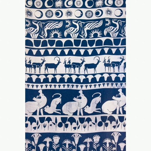 The Nile Fabric | Curtains & Drapes by Jessie de Salis