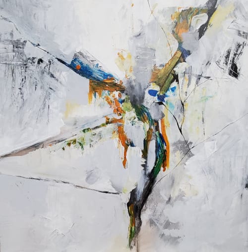 Fault Lines | Oil And Acrylic Painting in Paintings by Keith Doles