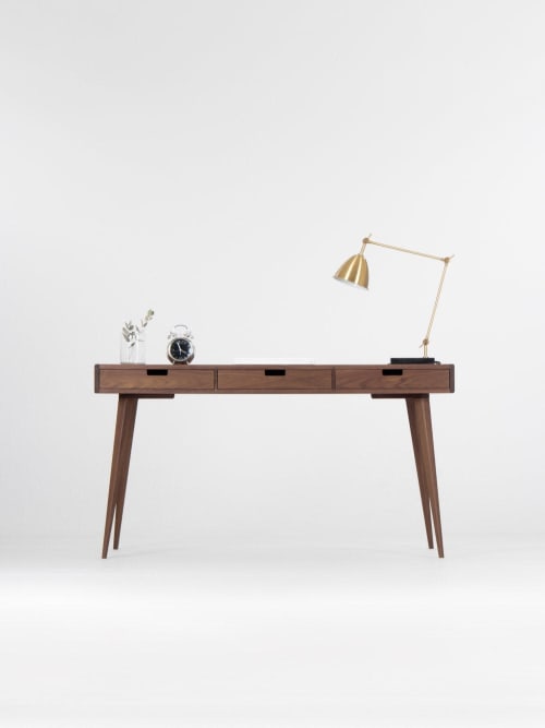 HEIM - Walnut Office Desk, console table | Tables by Mo Woodwork | Stalowa Wola in Stalowa Wola