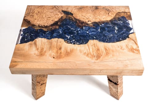 Mesquite Live Edge River Table by Lumberlust Designs at Private