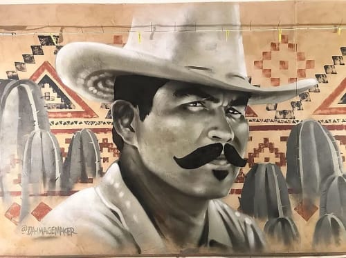 Agave Farmer | Murals by Damien Arena | Hecho En Mexico in Moonee Ponds