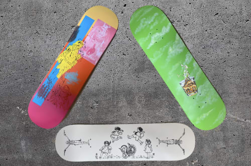 Skateboard Decks | Art & Wall Decor by Micheline Halloul
