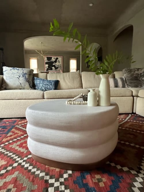 Sculptural Plaster Coffee Table | Tables by Jeffrey Hennies