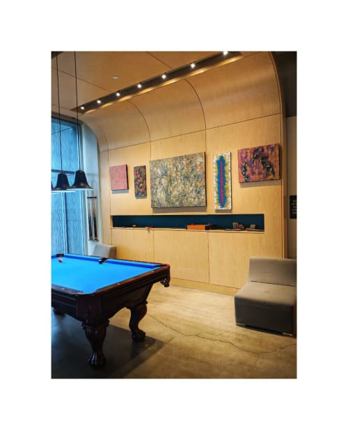Aloft Collection | Paintings by Soulscape Fine Art + Design by Lauren Dickinson | Aloft College Station in College Station