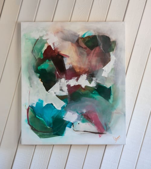 A Breath of Fresh Air | Oil And Acrylic Painting in Paintings by Leticia Demeuse