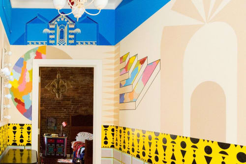Residential Art Installation | Wallpaper by New Hat Projects