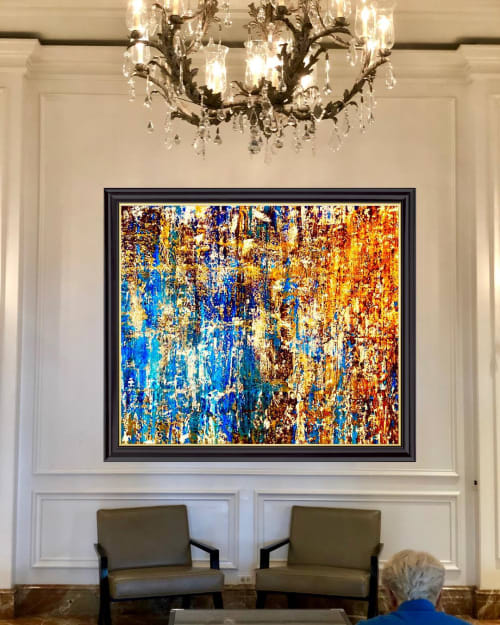 Abstract Painting | Paintings by David J. Marchi | Ritz Paris in Paris