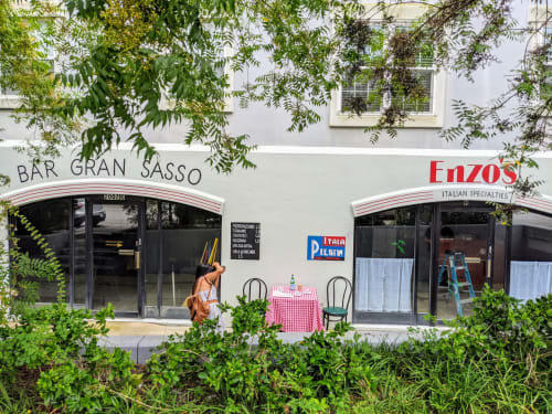 Enzo's Delicatessen | Street Murals by Girls Who Paint Murals