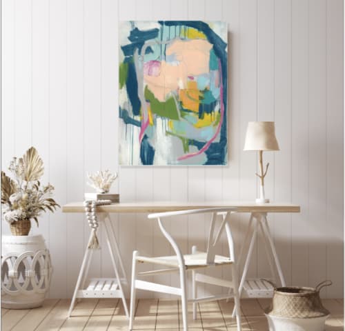 Harmony | XL 45x60 | Abstract Canvas Print | Paintings by Mary Elizabeth Meditative Abstract Art  |  COOL. CALM. very COLLECTED.™ All art ©