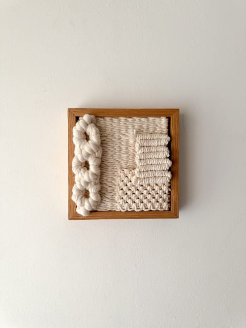 Frame V | Macrame Wall Hanging in Wall Hangings by Ana Salazar Atelier