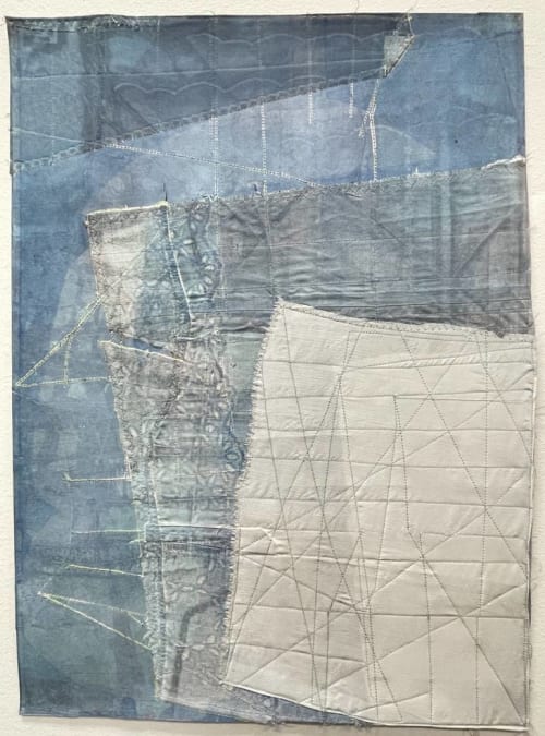 Grandpa Knob | Collage in Paintings by Susan Smereka