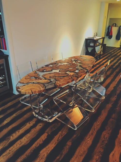 Olive Wood Epoxy Table | Tables by Holz Wood Shop