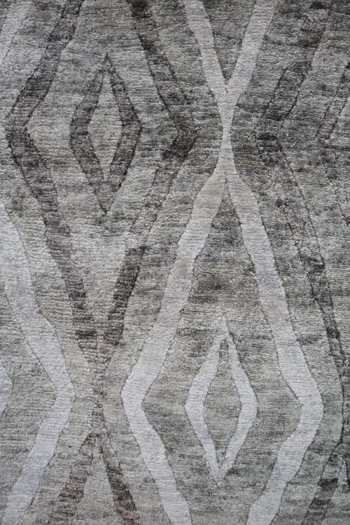 African Safari Silk Rug 6'4" x 8'7" | Area Rug in Rugs by MEEM RUGS