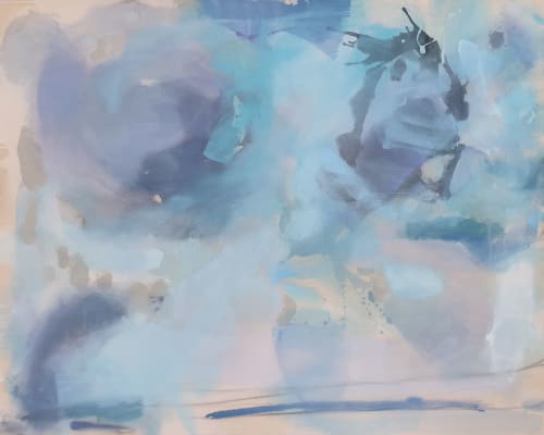 OF SEA AND SKY original painting | Oil And Acrylic Painting in Paintings by Stacey Warnix Studio