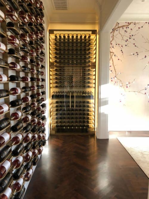 Wine cabinet | Interior Design by Urban Ironcraft
