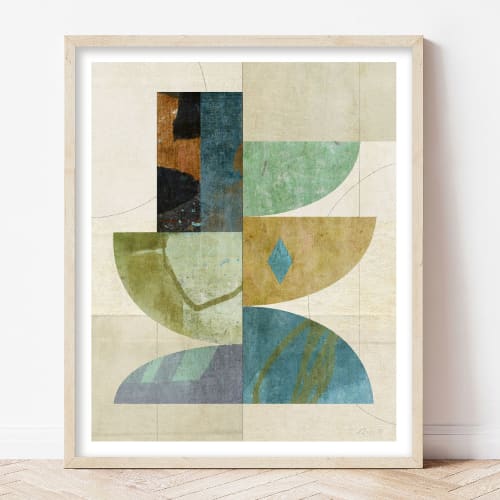 Mid-Century Inspired Fine Art Print-UNFRAMED | Prints by Suzanne Nicoll Studio