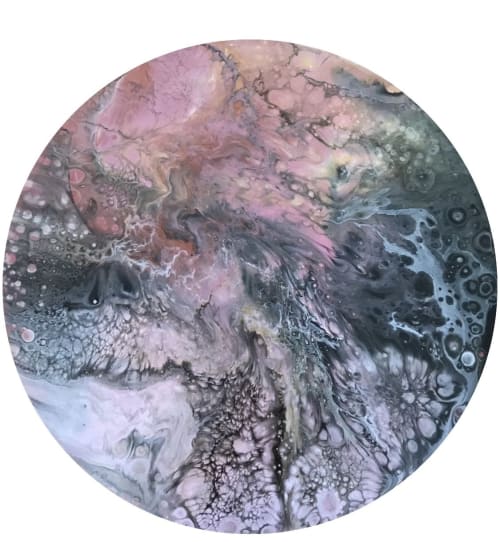 Volcanic Tempest | Paintings by Virginia Burke | Mistletoe Winery in Pokolbin