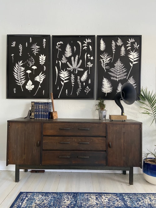 Set of 3 Huge Botanicals 24x36 inches | Prints by Erik Linton